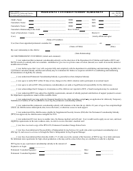 Form PPS6160 Permanent Custodian Subsidy Agreement - Kansas