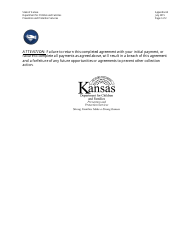 Appendix 6E Adoption Assistance Repayment Agreement - Kansas, Page 2