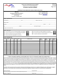 Document preview: Form TC95-25 Overweight/Over-dimensional Annual Permit Application - Kentucky