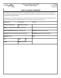 Form TC10-420 Adopt-A-highway Agreement - Kentucky, Page 3