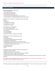 Kentucky Medicaid Waiver Intake Application Form - Kentucky, Page 10