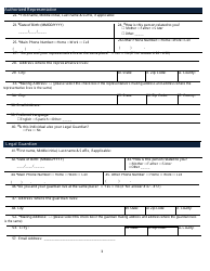 Kentucky Medicaid Waiver Intake Application Form - Kentucky, Page 3