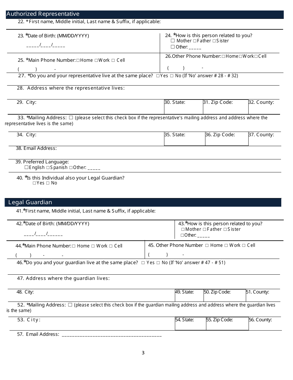 Kentucky Kentucky Medicaid Waiver Intake Application Form Fill Out Sign Online And Download 8784