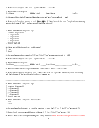 Kentucky Medicaid Waiver Intake Application Form - Kentucky, Page 9
