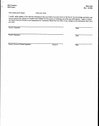 Form DSS-1260 Title IV-E and Child Support Referral - Kentucky, Page 3