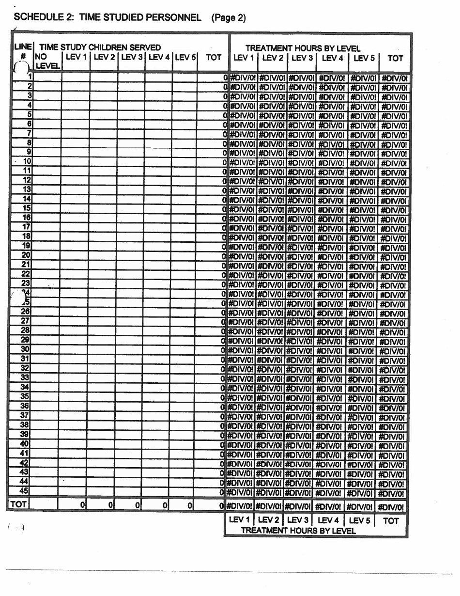 Form DPP-888 Annual Audited Cost Report and Time Study - Kentucky, Page 4