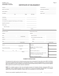Form 61A255 Public Service Company Property Tax Statement - Kentucky, Page 2