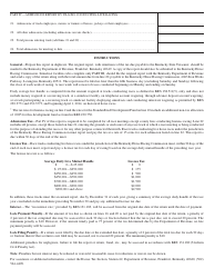 Form 73A100 Race Track Pari-Mutuel and Admissions Report - Kentucky, Page 2