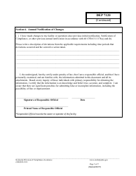 Form DEP7120 Initial Notification/Compliance Certification - Kentucky, Page 5