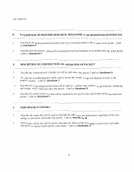 Form DEP7094B Research Development, and Demonstration Permit Application - Kentucky, Page 6