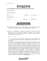 Form DEP7094J Applicant Disclosure Statement for a Special Waste Facility - Kentucky, Page 7