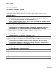 Form DEP5035 Contractor&#039;s Certificate of Decontamination for Inhabitable Properties - Kentucky, Page 2