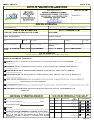 Form DEP6067 Sotra Application for Assistance - Kentucky