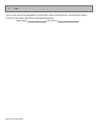 Form DW-1 Construction Application for Drinking Water Distribution - Kentucky, Page 4