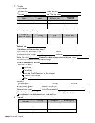 Form DW-2 Construction Application for Drinking Water Treatment - Kentucky, Page 5