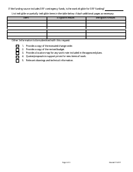 Srf Change Order Supplemental Information Form - Kentucky, Page 2