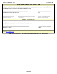 Form DEP7115 Installation Verification and Compatibility Form - Kentucky, Page 4