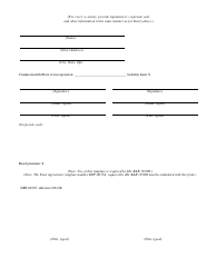 Form DEP-6035C Performance Bond to Demonstrate Closure and/or Postclosure Care - Kentucky, Page 5