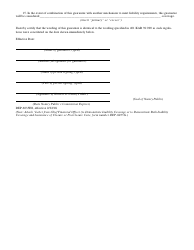 Form DEP-6035H2 Corporate Guarantee for Liability Coverage - Kentucky, Page 4
