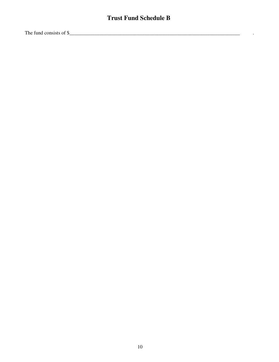 Form DEP-6035P Trust Agreement to Demonstrate Liability Coverage - Kentucky, Page 10