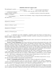 Form DEP-6035P Trust Agreement to Demonstrate Liability Coverage - Kentucky, Page 4