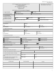 Form DWM4610 &quot;Ccr Notice of Concurrence Request&quot; - Kentucky