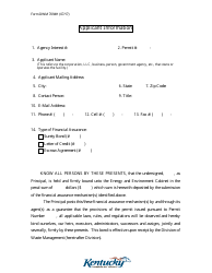 Form DWM7094H Performance Agreement - Kentucky, Page 2
