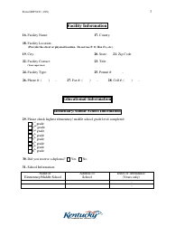 Form DEP6031 Application for Operator/Manager Certification - Kentucky, Page 3
