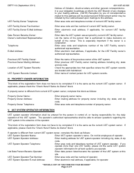 Form DEP7112 Ust Facility Registration Form - Kentucky, Page 2