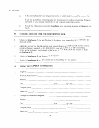 Form DEP7094A Application for a Special Waste Landfill Permit - Kentucky, Page 18