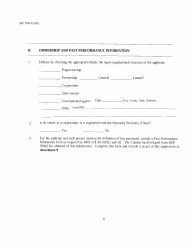 Form DEP7094A Application for a Special Waste Landfill Permit - Kentucky, Page 6