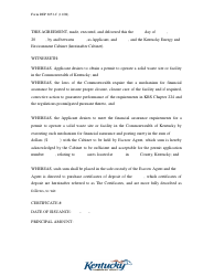 Form DEP6053-C Escrow Agreement Form - Kentucky, Page 2
