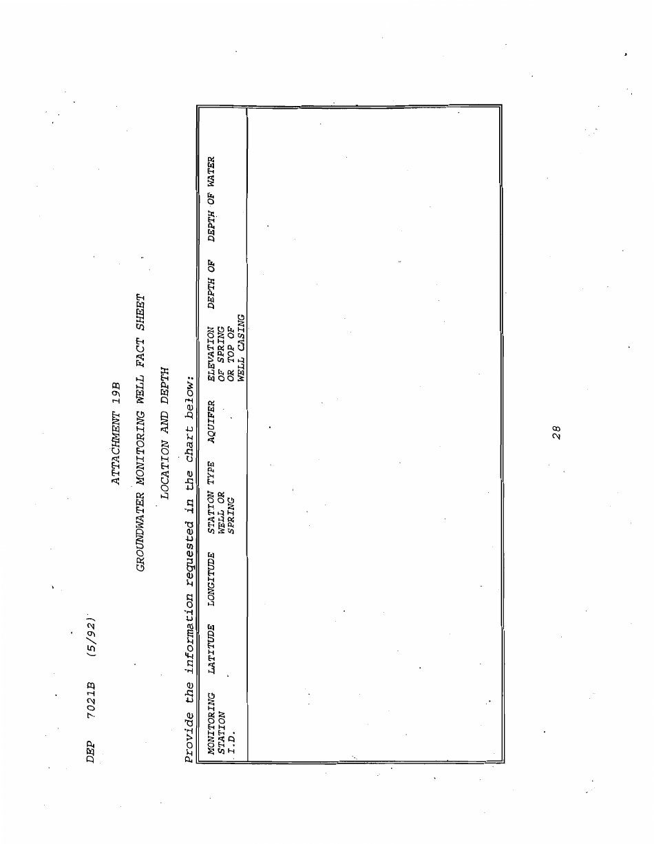 Form DEP7021B Application for a Special Waste Landfarming Facility Permit - Kentucky, Page 28