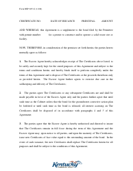 Form DEP6053-I Escrow Agreement for Corrective Action - Kentucky, Page 3