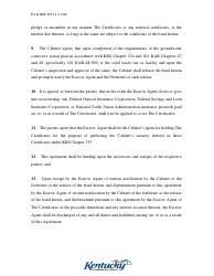 Form DEP6053-I Escrow Agreement for Corrective Action - Kentucky, Page 5