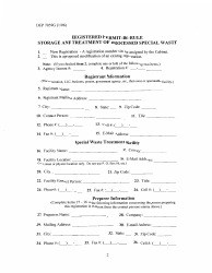 Form DEP7059G Registration for a Registered Permit-By-Rule for Storage and Treatment of Special Waste - Kentucky, Page 3