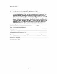 Form DEP7059G Registration for a Registered Permit-By-Rule for Storage and Treatment of Special Waste - Kentucky, Page 7