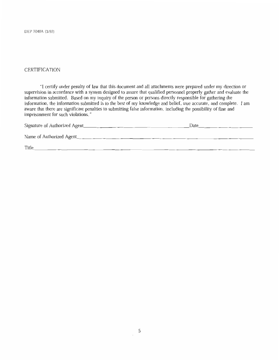 Form DEP7048A Annual Composting Review - Kentucky, Page 5