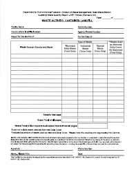 Form DEP7046-Q Quarterly Waste Quantity Report - Kentucky, Page 7