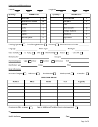 Form DFS-200 Application for Permit/License - Kentucky, Page 2