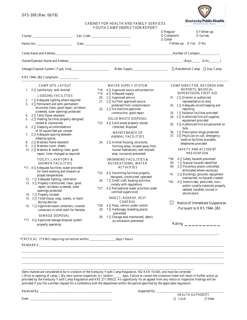 Form DFS-308 - Fill Out, Sign Online and Download Printable PDF ...