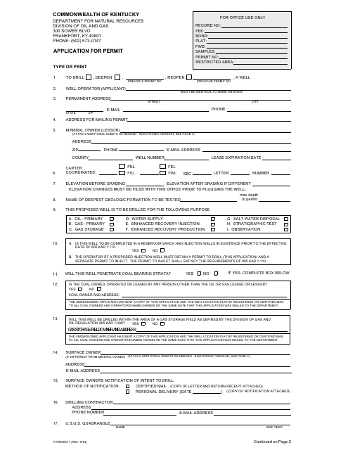 Form ED-1  Printable Pdf