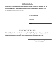 Form AWW-CON Average Weekly Wage Certification - Concurrent - Kentucky, Page 4