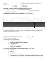 Form 112 Medical Dispute - Kentucky, Page 2