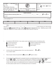 Document preview: Form AOC-DNA-1 Juvenile Dependency/Neglect or Abuse Petition - Kentucky