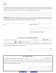 Form AOC-JV-30 Petition to Vacate and Expunge Juvenile Record - Kentucky, Page 2