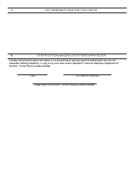 Form 108 Medical Report - Occupational Disease - Kentucky, Page 5