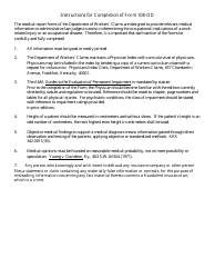 Form 108 Medical Report - Occupational Disease - Kentucky, Page 6