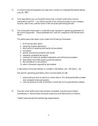 Existing Hard Chrome Electroplaters Final Rule Checklist - Louisiana, Page 5