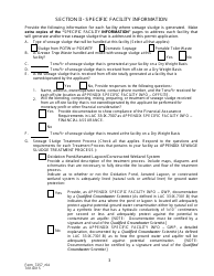 Form 7257 Notice of Intent for the Disposal of Sewage Sludge (Biosolids) in Permitted Landfills - Louisiana, Page 4